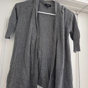 Express Women's Charcoal Cardigan